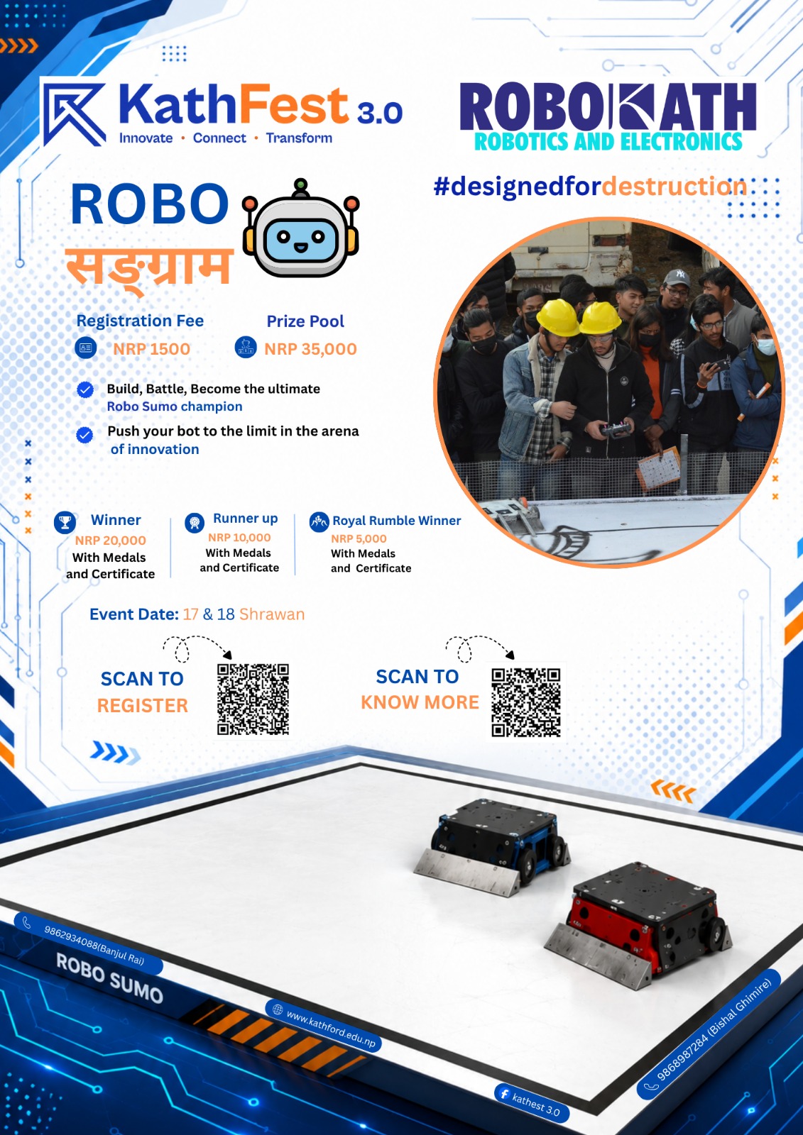 Robo-Sangram 2026 (Robo-Sumo)